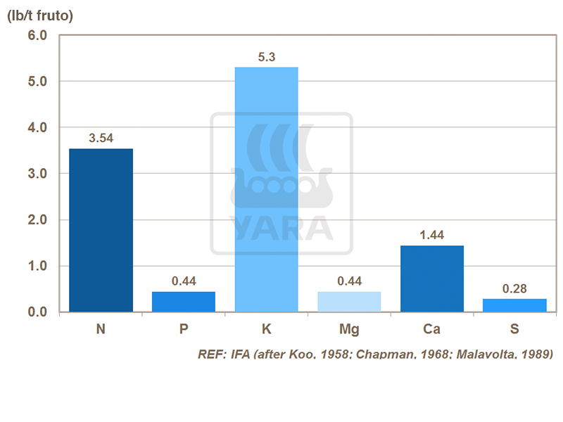 Remo&ccedil;&atilde;o de macronutrientes