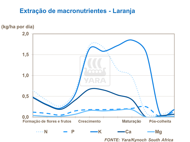 Extra&ccedil;&atilde;o de macronutrientes